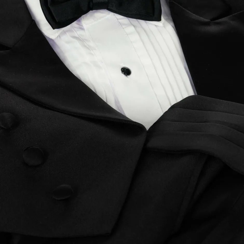 Beau KiD Boys Black Tuxedo Suit Clearance