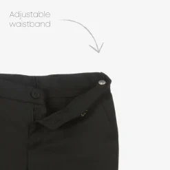 Versace Boys Black Twill Trousers Best