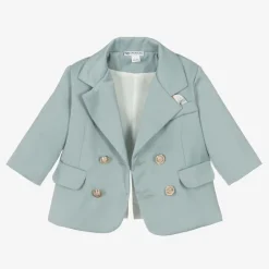 Andreeatex Boys Blue & Black Double Breasted Suit Best