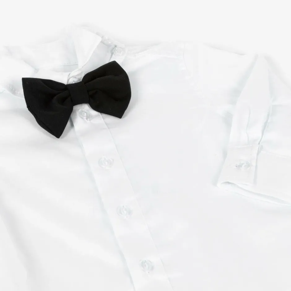 Andreeatex Boys Blue & Black Double Breasted Suit Best