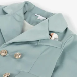 Andreeatex Boys Blue & Black Double Breasted Suit Best