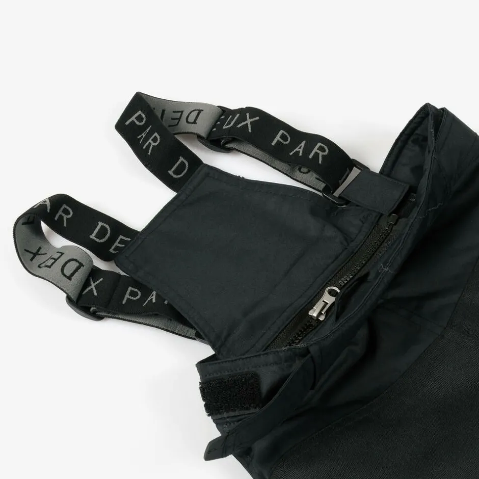 Deux par Deux Boys Blue & Black Snowsuit & Snood Set Best