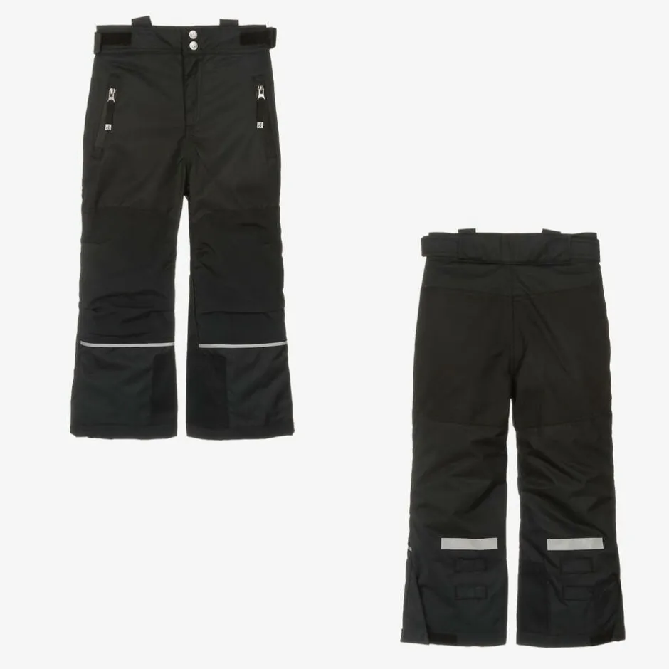 Deux par Deux Boys Blue & Black Snowsuit & Snood Set Best