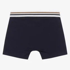 BOSS Boys Blue & Grey Boxer Shorts (2 Pack) Online