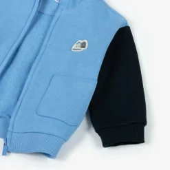 Mayoral Boys Blue & White Cotton Bear Tracksuit Clearance