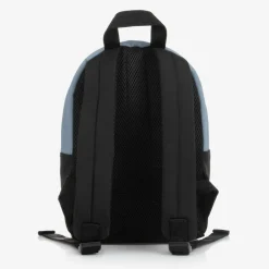 BOSS Boys Blue & Black Canvas Backpack (33cm) New