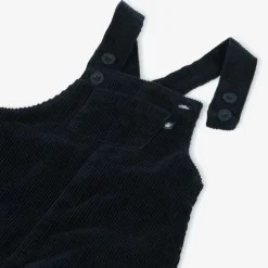 Petit Bateau Boys Blue Corduroy Dungarees Sale