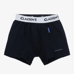 Claesens Boys Blue Cotton Boxers (2 Pack) Outlet