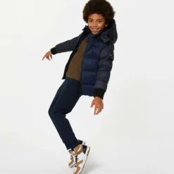 BOSS Boys Blue Cotton Chino Trousers Hot