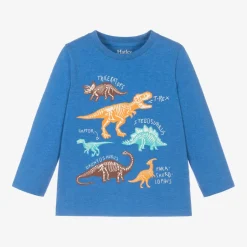 Hatley Boys Blue Cotton Dinosaur Top Outlet