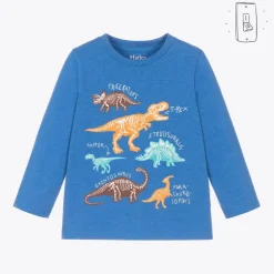 Hatley Boys Blue Cotton Dinosaur Top Outlet