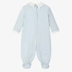 Monnalisa Boys Blue Cotton Disney Babygrow Sale