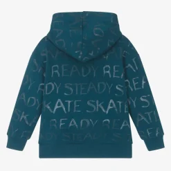 Boboli Boys Blue Cotton Hoodie Best