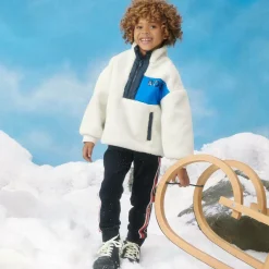 Moncler Enfant Boys Blue Cotton Joggers Best