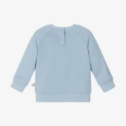Stella McCartney Kids Boys Blue Cotton Sweatshirt Outlet