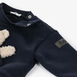 Il Gufo Boys Blue Cotton Teddy Tracksuit Outlet