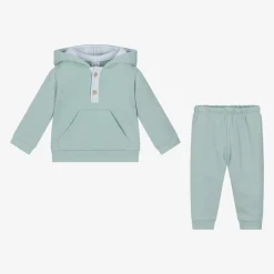 Babidu Boys Blue Cotton Tracksuit Best