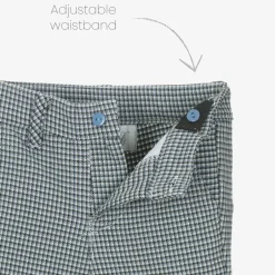 Beau KiD Boys Blue Cotton Trouser Set Sale