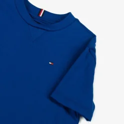 Tommy Hilfiger Boys Blue Cotton T-Shirt Outlet