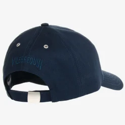 Vilebrequin Boys Blue Cotton Turtle Cap Best
