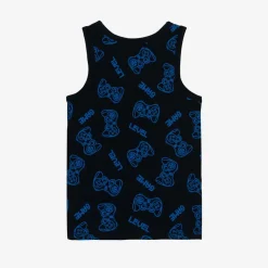 NAME IT Boys Blue Cotton Vests (2 Pack) Sale
