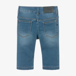 BOSS Boys Blue Denim Regular Fit Jeans