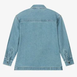 Stella McCartney Kids Boys Blue Denim Shirt Online