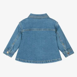 Moschino Baby Boys Blue Denim Shirt
