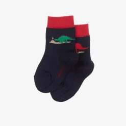 Falke Boys Blue Dinosaur Cotton Socks Online