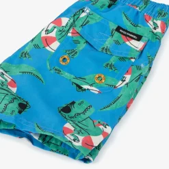 Rock Your Baby Boys Blue Dinosaur Swim Shorts Sale