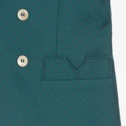 Gucci Boys Blue Double-Breasted Blazer