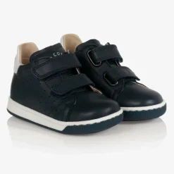 Falcotto by Naturino Boys Blue Leather Trainers Outlet