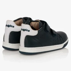 Falcotto by Naturino Boys Blue Leather Trainers Outlet