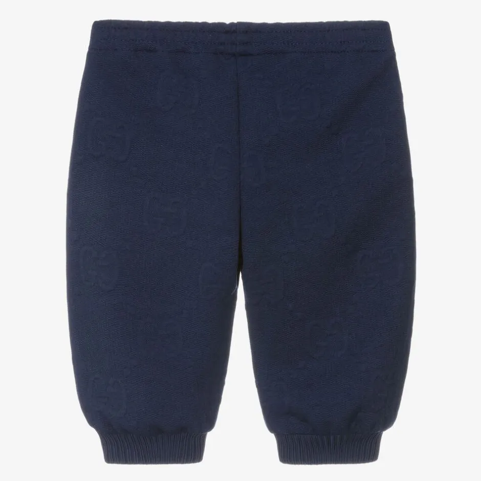 Gucci Boys Blue Logo Joggers