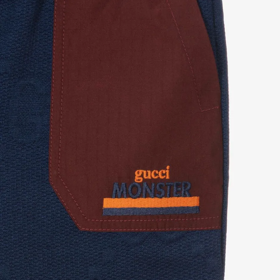 Gucci Boys Blue Logo Joggers