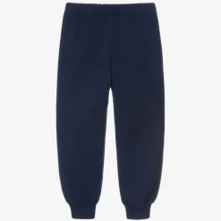 Gucci Boys Blue Logo Joggers Outlet