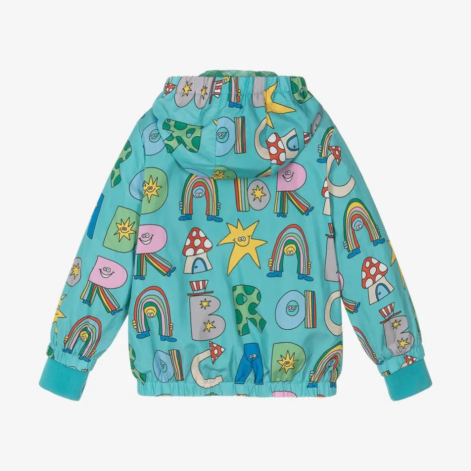 Stella McCartney Kids Boys Blue Magical Letters Jacket