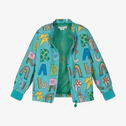 Stella McCartney Kids Boys Blue Magical Letters Jacket