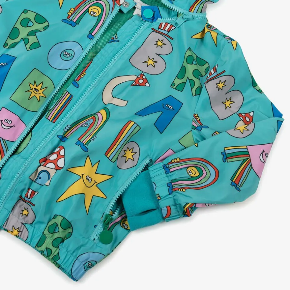 Stella McCartney Kids Boys Blue Magical Letters Jacket