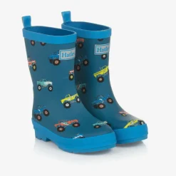 Hatley Boys Blue Monster Truck Rain Boots
