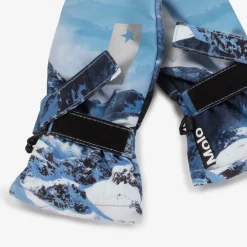 Molo Boys Blue Mountain Ski Thermal Mittens MountainHigh Best