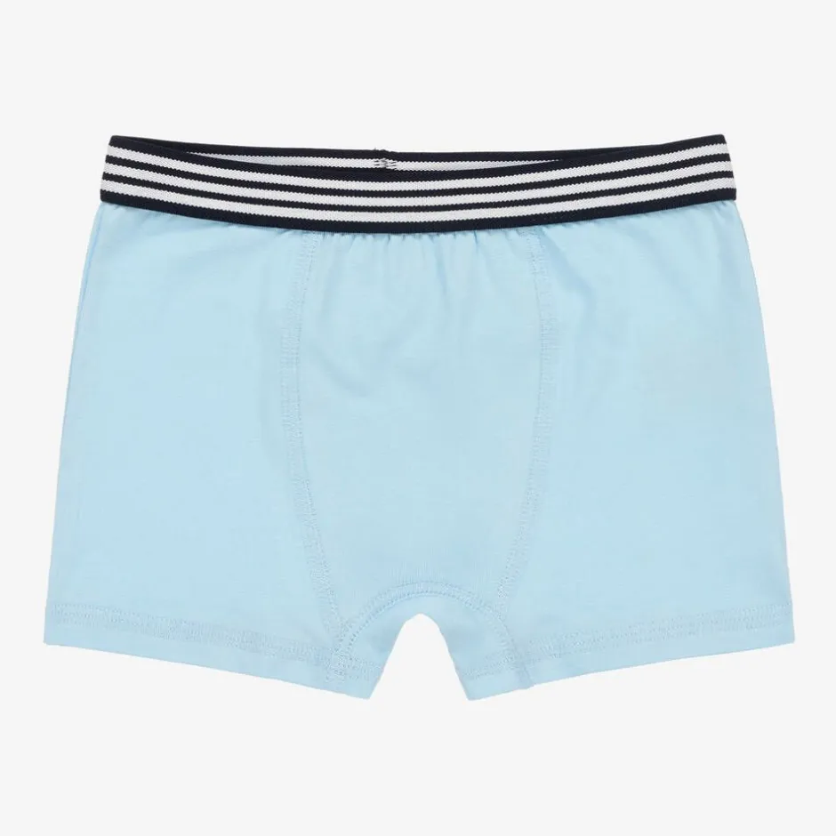 Childrensalon Essentials Boys Blue Organic Boxer Briefs (5 Pack) Best