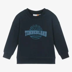 Timberland Boys Blue Organic Cotton Sweatshirt Best