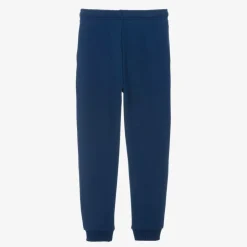 Lacoste Boys Blue Organic Cotton Joggers Hot