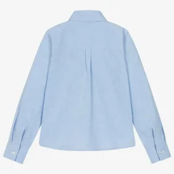 Dr. Kid Boys Blue Oxford Cotton Shirt