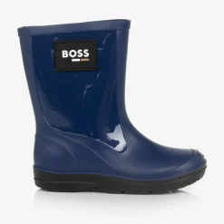 BOSS Boys Blue Rain Boots Online