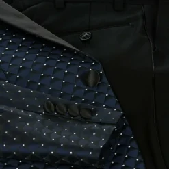 Romano Boys Blue Satin Suit Discount