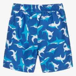 Playshoes Boys Blue Sharks Swim Shorts (UPF50+) Outlet
