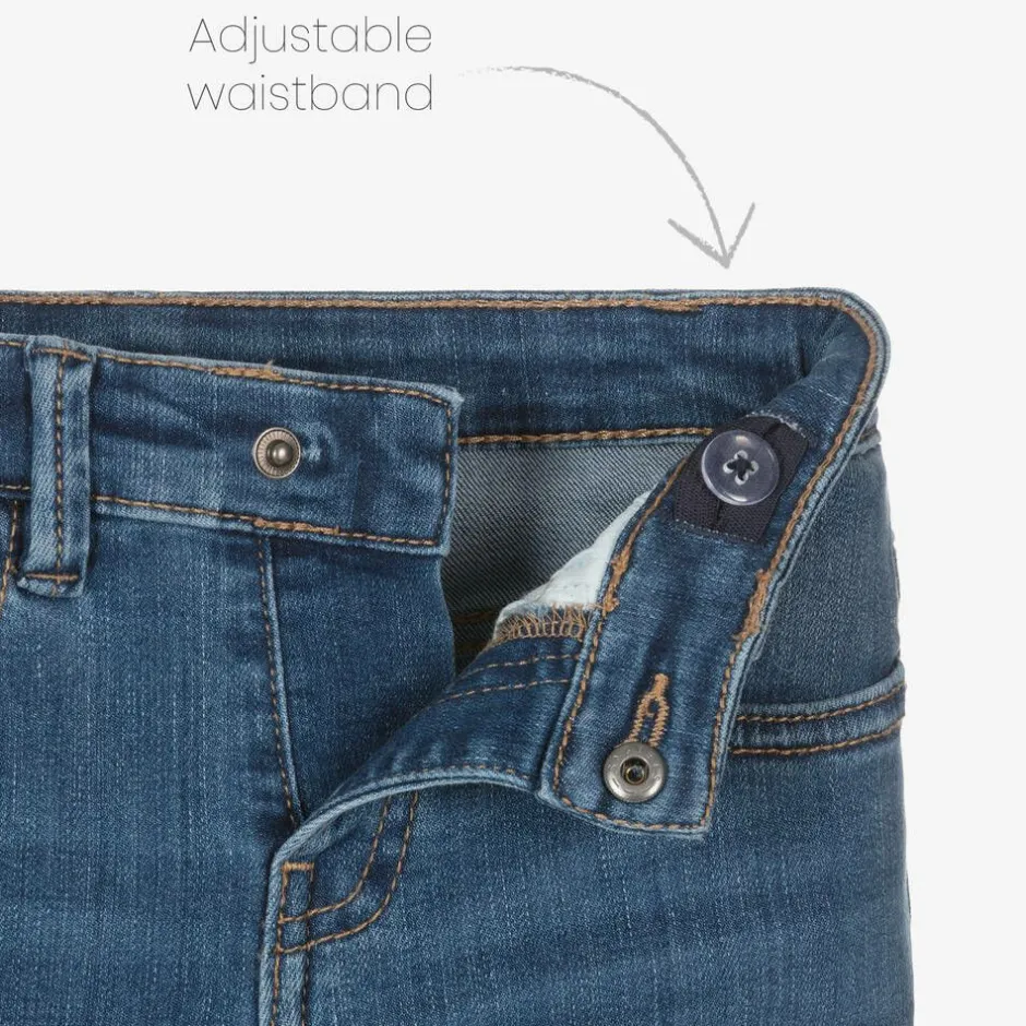 Mayoral Boys Blue Slim Fit Denim Jeans Sale