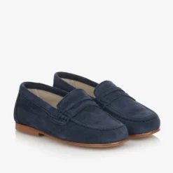 Childrens Classics Boys Blue Suede Shoes Sale